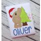 Christmas Bear Tree Applique | Machine Embroidery Designs by JuJu