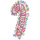 Christmas Doodles Machine Embroidery Designs by JuJu