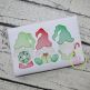 Christmas Gnome Trio Sketch Embroidery | Machine Embroidery Designs by JuJu