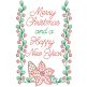 Christmas Greeting Cards Set 8 Digital Embroidery Designs by JuJu