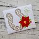 Christmas Horseshoe Applique | Machine Embroidery Designs by JuJu
