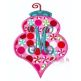 Christmas Ornament 2 Applique | Machine Embroidery Designs by JuJu