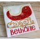 Christmas Sled | Machine Embroidery Designs by JuJu/ Stitch Away Applique 