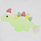 Christmas Stegosaurus Sketch | Machine Embroidery Designs by JuJu