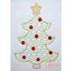 Christmas Tree Motif Embroidery | Machine Embroidery Designs by JuJu