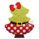 Christmas Tree Santa Applique | Machine Embroidery Designs by JuJu