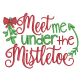 Christmas Word Art Set 3 4x4 hoop only Machine Embroidery Designs by JuJu