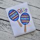 Cinco de Mayo Maracas Applique | Machine Embroidery Designs by JuJu