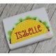 Cinco de Mayo Taco 2 Applique | Machine Embroidery Designs by JuJu