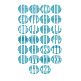Circle Tail Monogram Machine Embroidery Designs by JuJu