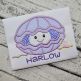 Clam Applique | Machine Embroidery Designs by JuJu