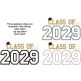 Class of 2029 Applique Design Set | Machine Embroidery Designs by JuJu