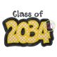 Class of 2034 Double Applique | Machine Embroidery Designs by JuJu