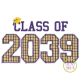 Class of 2039 Applique Design Set | Machine Embroidery Designs by JuJu