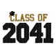 Class of 2041 Applique Design Set | Machine Embroidery Designs by JuJu