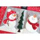 ITH Snowman Table Runner | Machine Embroidery Designs by JuJu