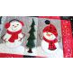 ITH Snowman Table Runner | Machine Embroidery Designs by JuJu