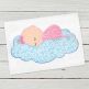 Cloud Baby | Machine Embroidery Designs by JuJu