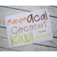 Coconut Crush Embroidery Font | Machine Embroidery Designs by JuJu