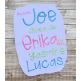 Coconut Crush Embroidery Font | Machine Embroidery Designs by JuJu