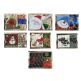 Christmas Patchwork Mug Rugs In The Hoop | Machine Embroidery Designs by JuJu
