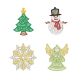 Free Standing Lace Christmas 3 Machine Embroidery Designs by JuJu