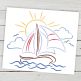                                 Come Sail Away | Machine Embroidery Designs by JuJu/ Sew Embroidable
                            