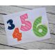 Conrad Numbers Set Applique | Machine Embroidery Designs by JuJu