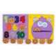Busy Book Page Monster Cookie Counts Deluxe | Machine Embroidery Designs by JuJu