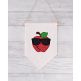 Mr. Cool Apple Applique | Machine Embroidery Designs by JuJu