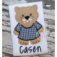 Cougar Jersey Applique | Machine Embroidery Designs by JuJu