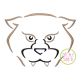 Cougar Mascot Embroidery | Machine Embroidery Designs by JuJu