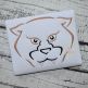 Cougar Mascot Embroidery | Machine Embroidery Designs by JuJu