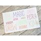 Courtside Bean Stitch Embroidery Font | Machine Embroidery Designs by JuJu