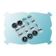 Covered Buttons Calendar Set