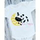 Cow Jumps Over Moon Applique Design | Machine Embroidery Designs by JuJu