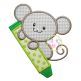 Crayon Mouse Applique | Machine Embroidery Designs by JuJu