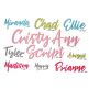 Cristy Ann Script Embroidery Font | Machine Embroidery Designs by JuJu