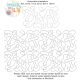 Cross End-to-End Quilting Machine Embroidery Designs by JuJu Edge to Edge E2E