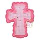 Cross 2 Double Applique | Machine Embroidery Designs by JuJu