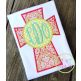 Cross Monogram Applique | Machine Embroidery Designs by JuJu