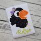 Crow Girl Applique | Machine Embroidery Designs by JuJu