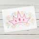Crown Motif | Machine Embroidery Designs by JuJu