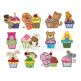 Cupcake Critters Applique Machine Embroidery Designs by JuJu 