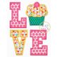 Cupcake LOVE Applique | Machine Embroidery Designs by JuJu