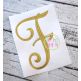 Curtsy Large Monogram | Machine Embroidery Designs by JuJu