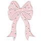 Free Cutaway Bow Applique Embroidery Design | Designs by JuJu Machine Embroidery Designs