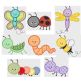 Cute Bugs Applique Machine Embroidery Designs by JuJu 