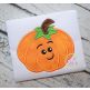 Cute Fall Pumpkin Applique | Machine Embroidery Designs by JuJu