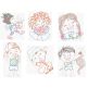 Cute Kids Vintage Stitch Machine Embroidery Designs by JuJu
